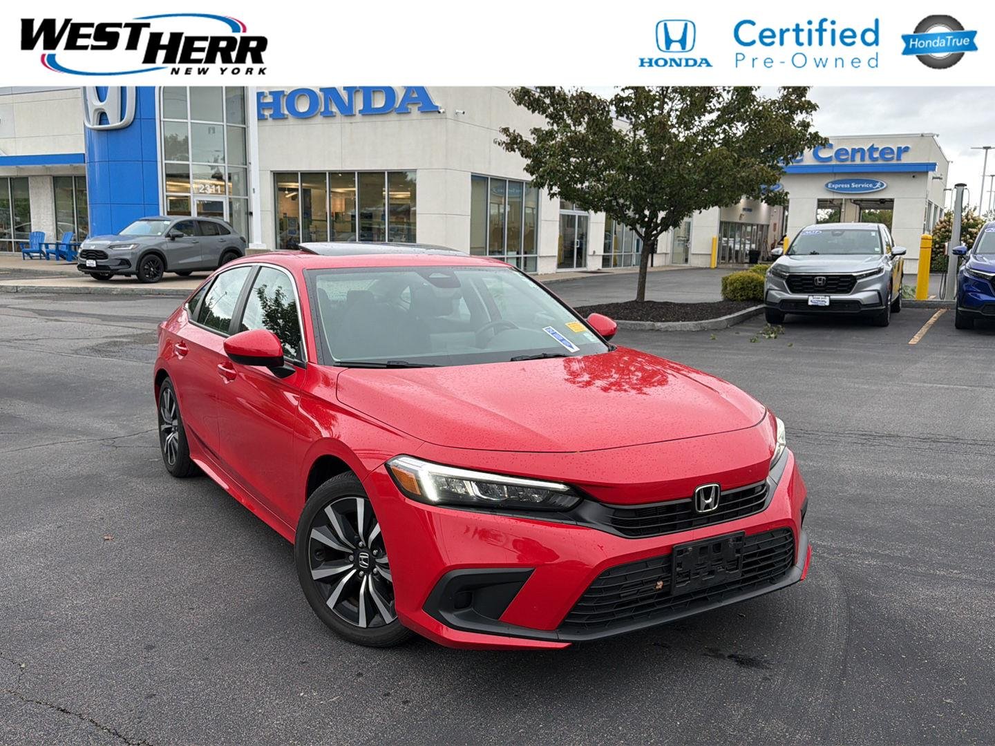 Used 2024 Rallye Red Honda EX image 1