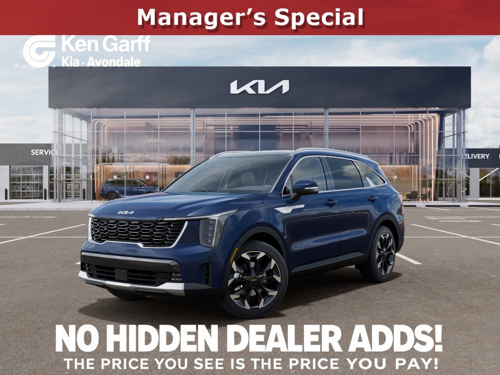 New 2026 Midnight Lake Blue Kia EX image 1