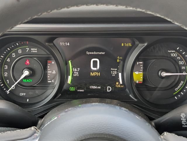 Used 2025 Gray Jeep Sahara 4xe image 24
