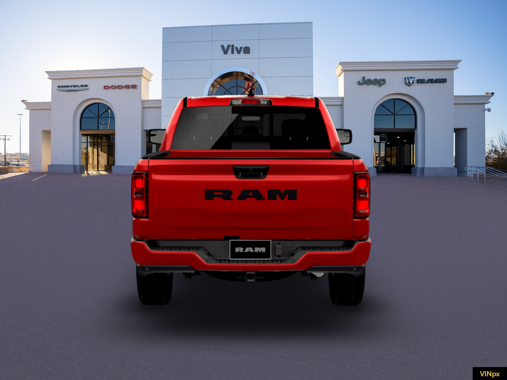 New 2026 Molten Red Pearl-Coat Exterior Paint RAM  image 18