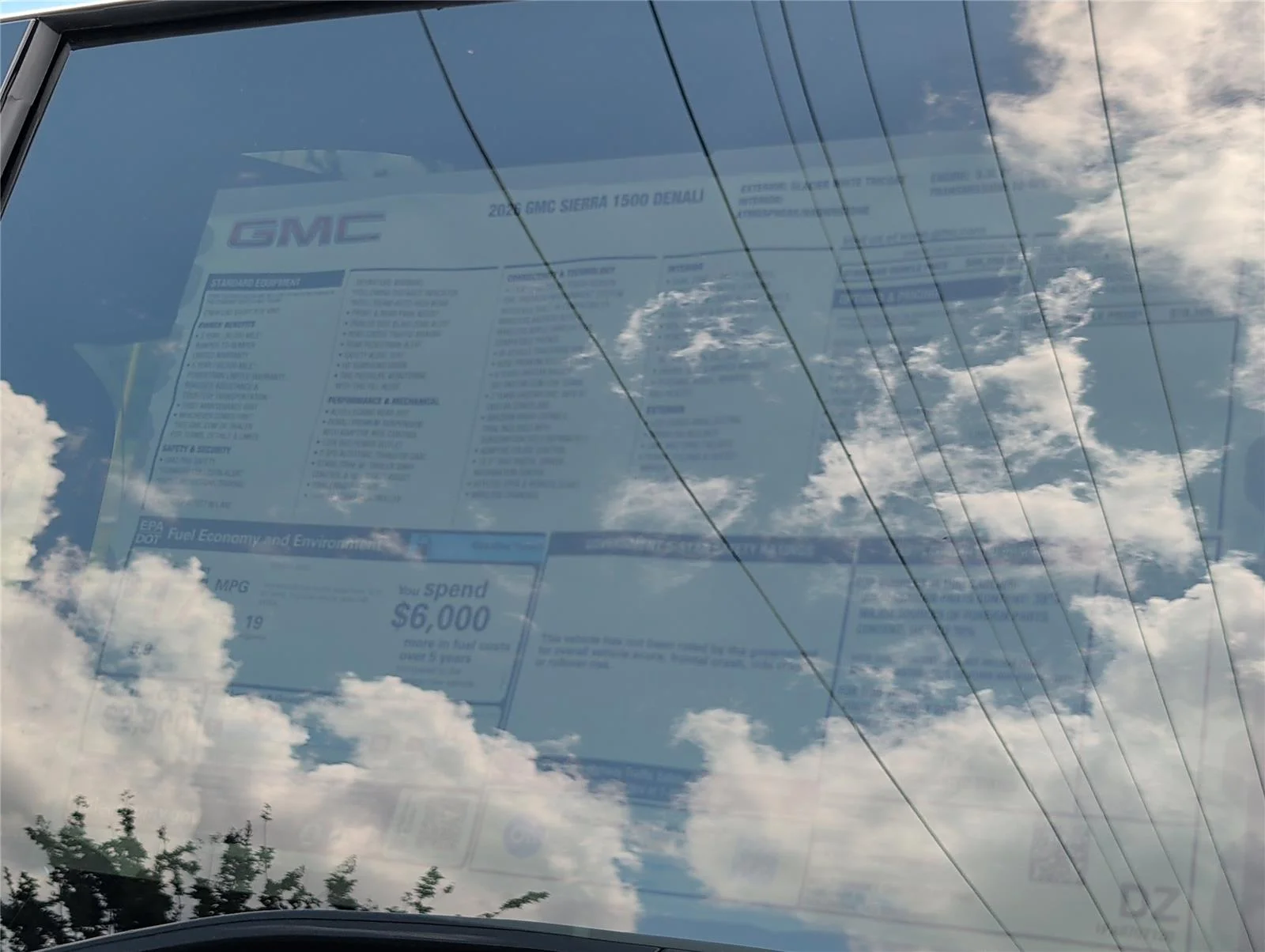 New 2026 Glacier White Tricoat GMC Denali image 9