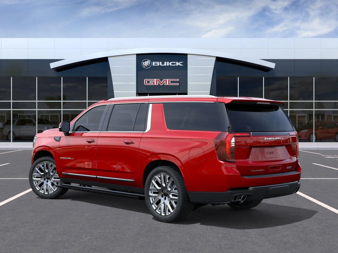 New 2026 Volcanic Red Tintcoat GMC Denali Ultimate image 3