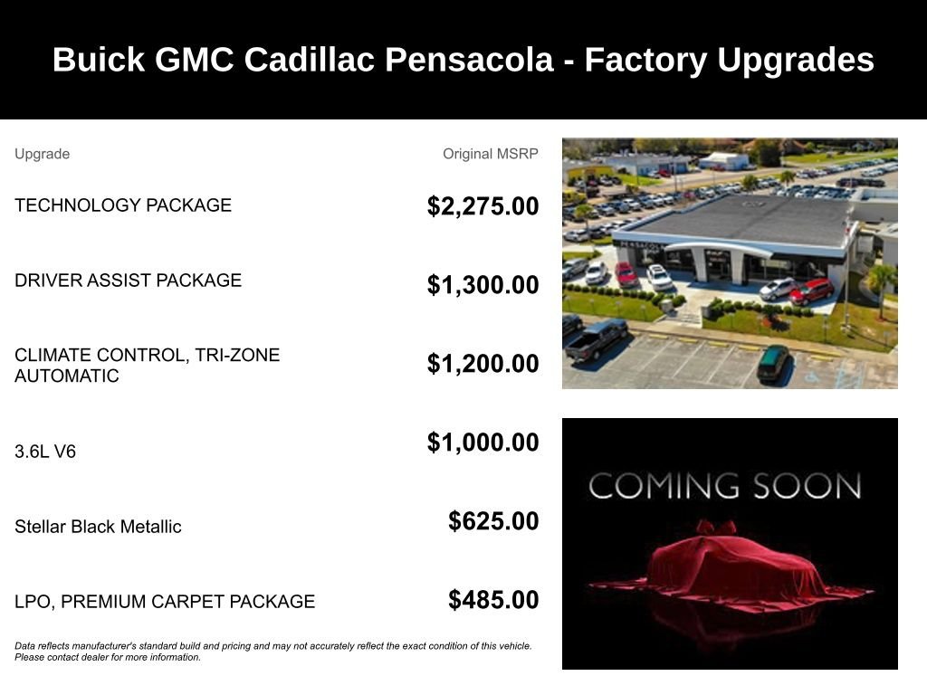 Used 2023 Black Cadillac Premium Luxury image 2