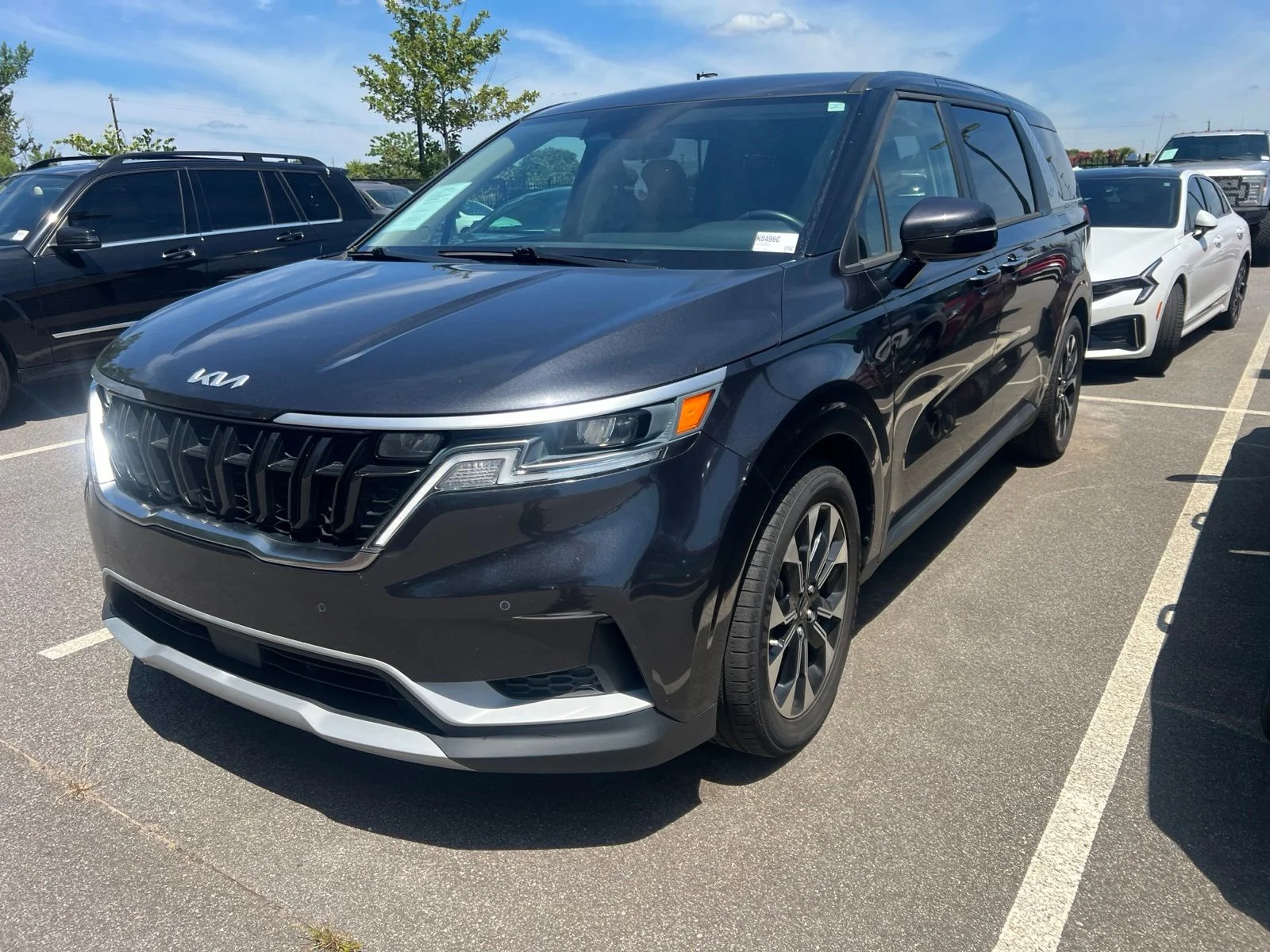 Used 2024 Gray Kia EX image 2