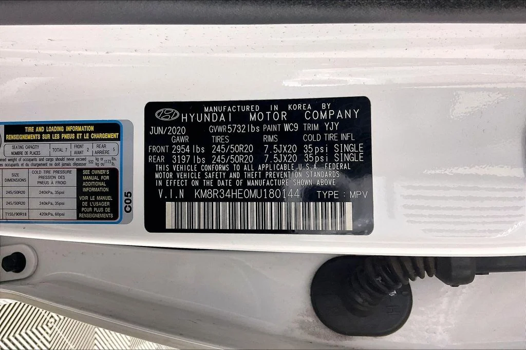 Used 2021 White Hyundai SEL image 33