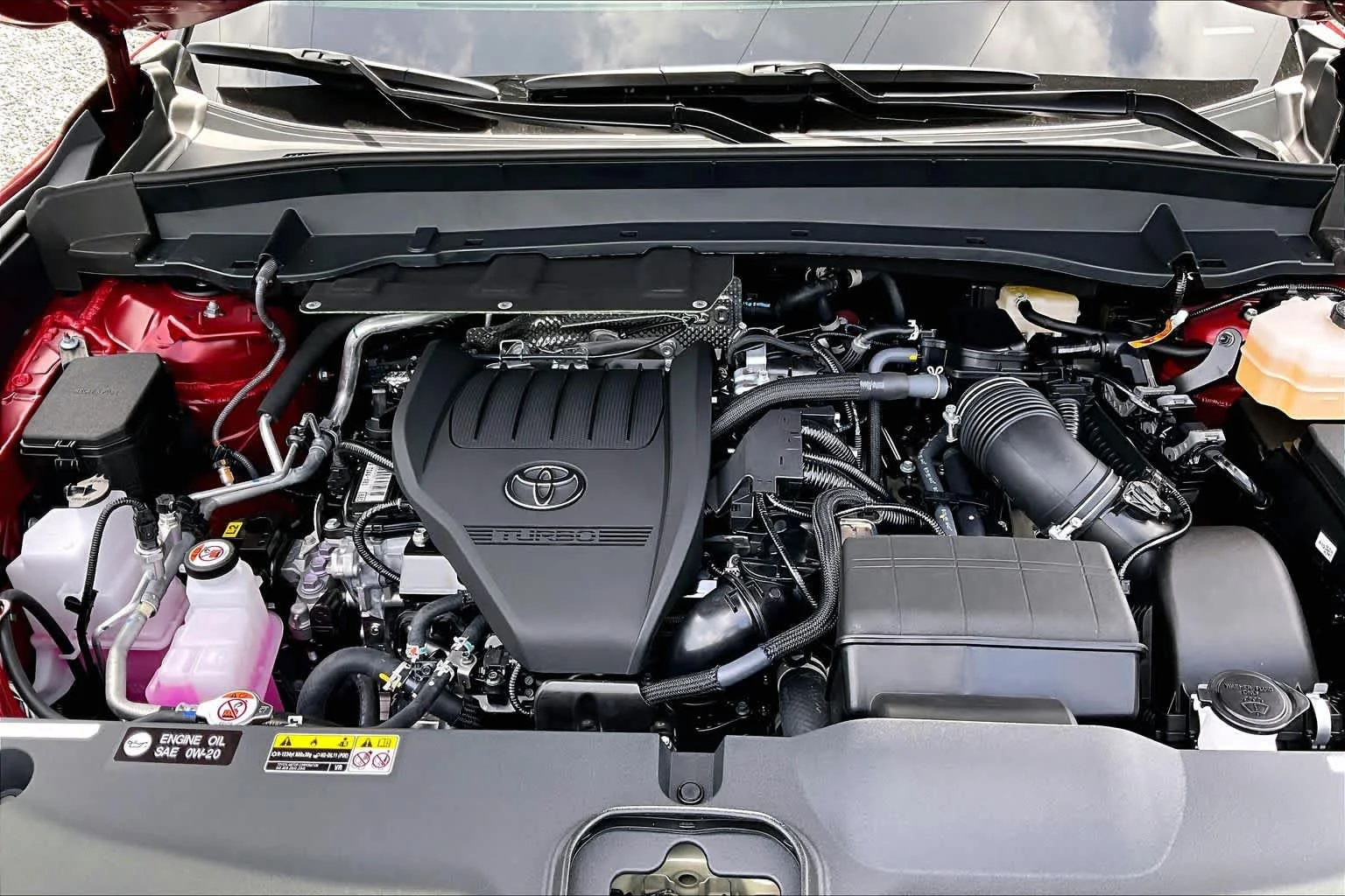 New 2026 Ruby Flare Pearl Toyota Hybrid MAX Platinum image 17