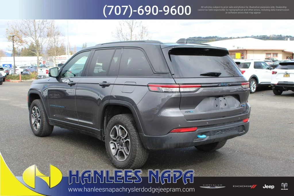 Used 2023 Gray Jeep Trailhawk 4xe image 11
