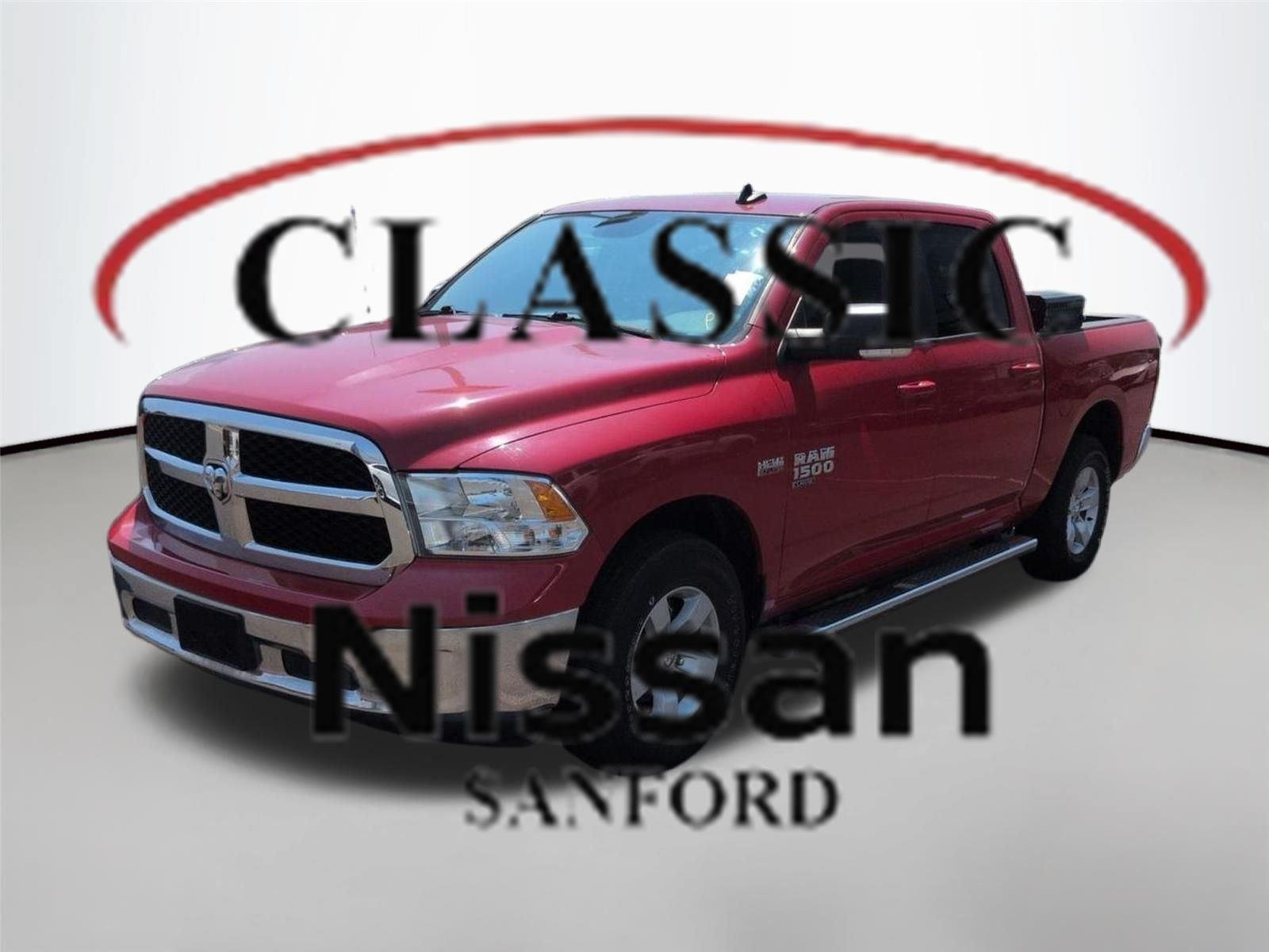 Used 2020 Flame Red Clearcoat Ram SLT image 1