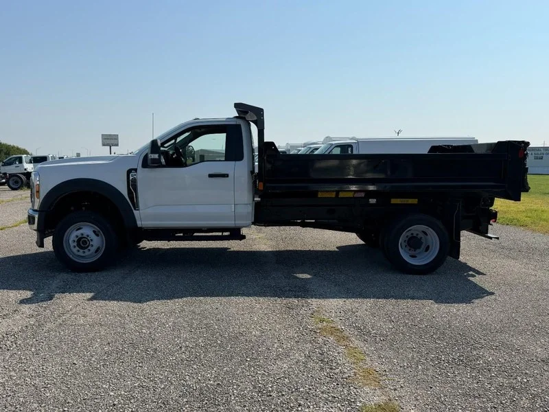 New 2025 Oxford White Ford 11FT Dump Body image 2