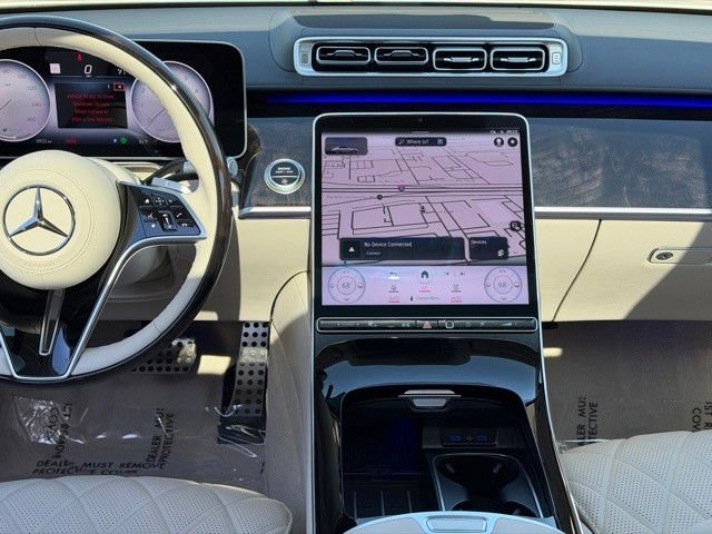 New 2026 MANUFAKTUR Moonlight White Magno Mercedes-Benz S 580 image 23