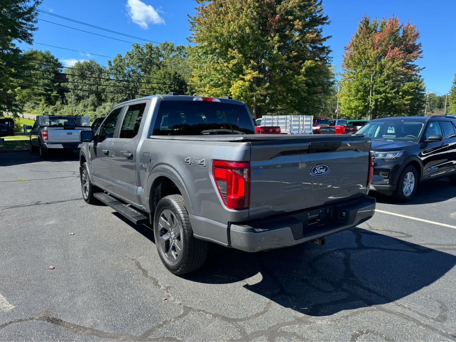 Used 2025 Carbonized Gray Ford STX image 3
