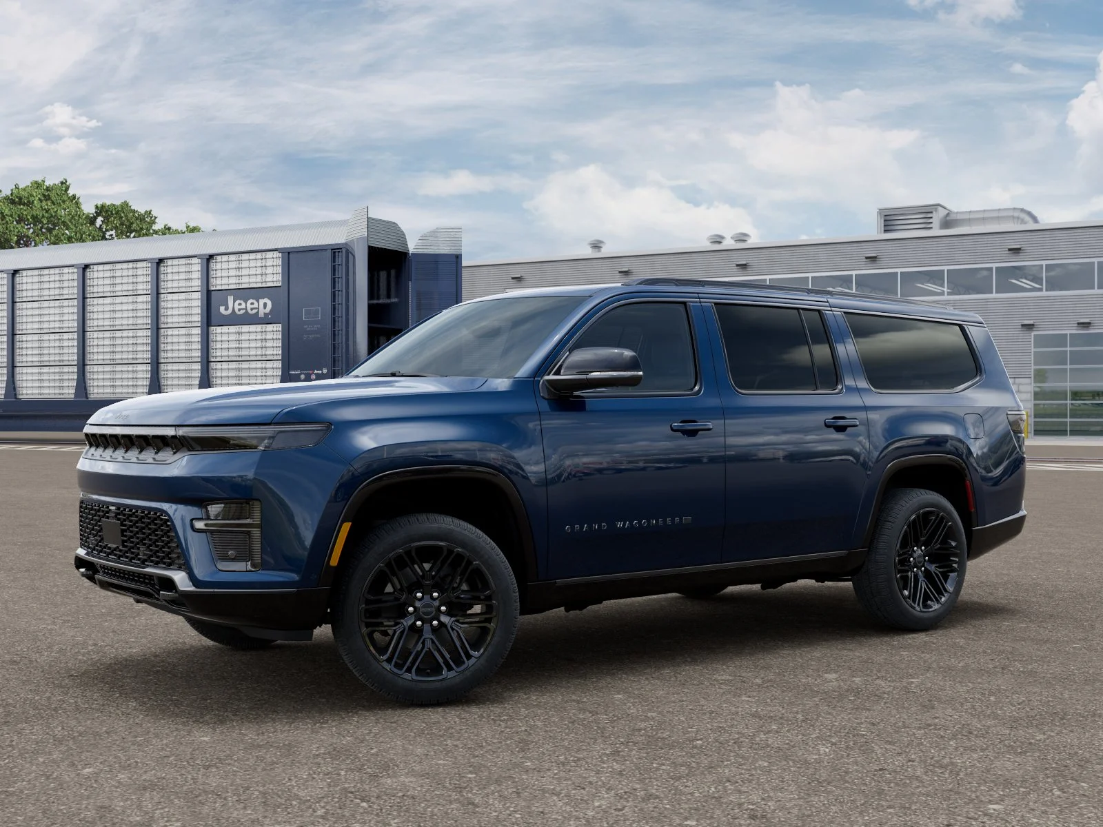 New 2026 Fathom Blue Pearlcoat Jeep Limited Reserve image 5