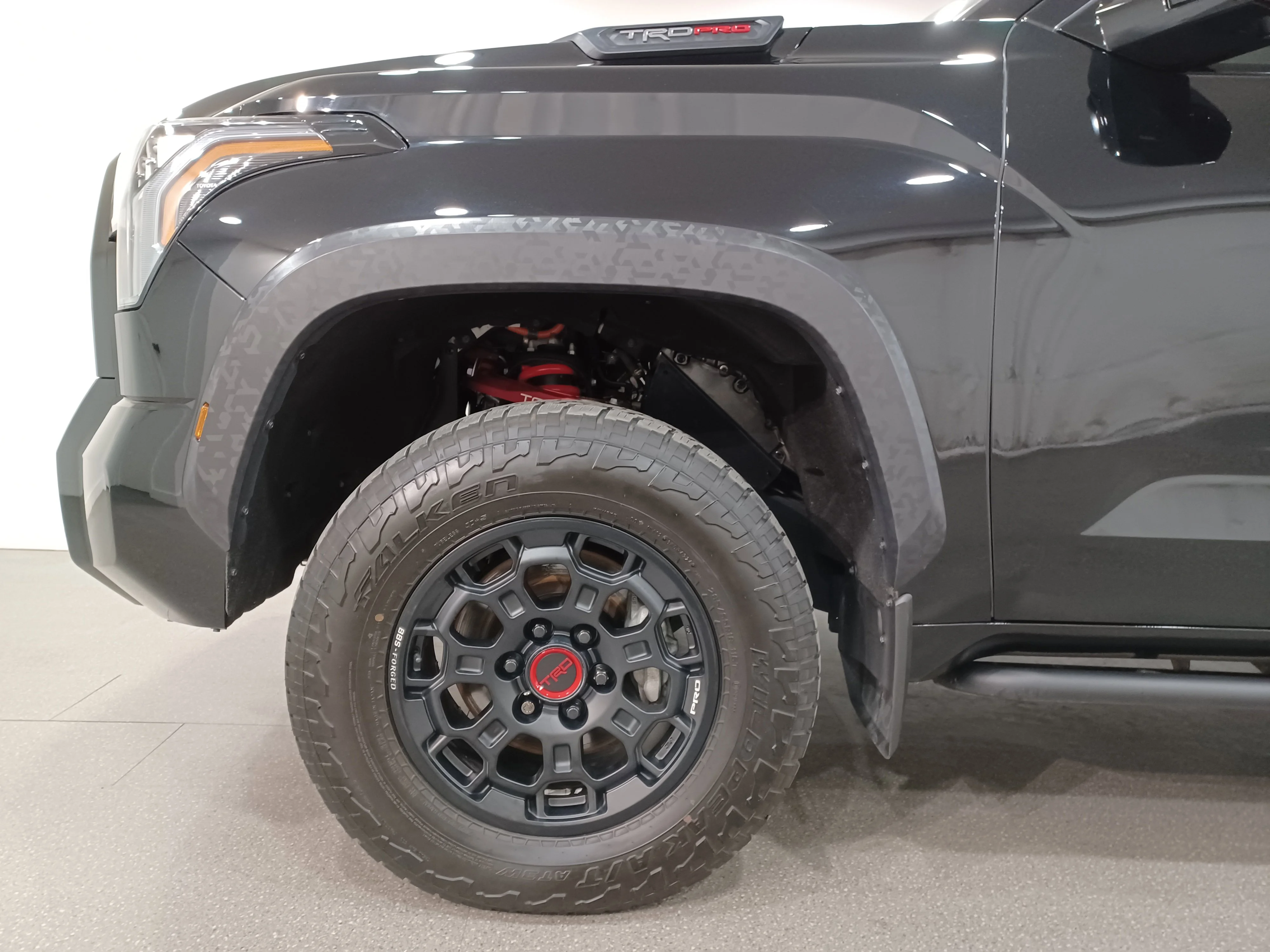 Certified Used 2025 Midnight Black Metallic Toyota TRD Pro Hybrid*i-FORCE MAX | 360 Cam | Pano Roof | Cooled Leather | Htd Wheel | Lane Keep Assist image 21