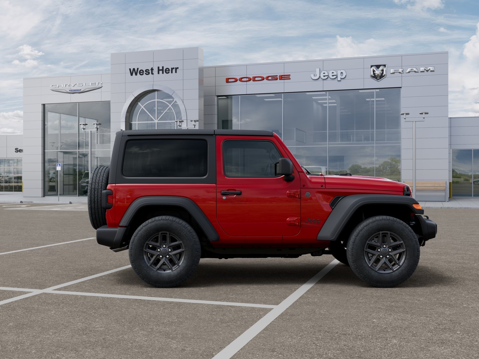 New 2026 Firecracker Red Clearcoat Jeep Sport S image 33