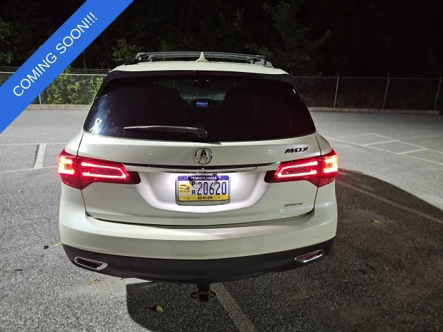 Used 2014 White Acura 3.5L Technology Pkg w/Entertainment Pkg image 4