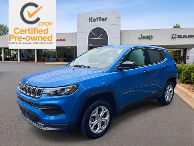 Used 2024 Blue Jeep Sport image 1