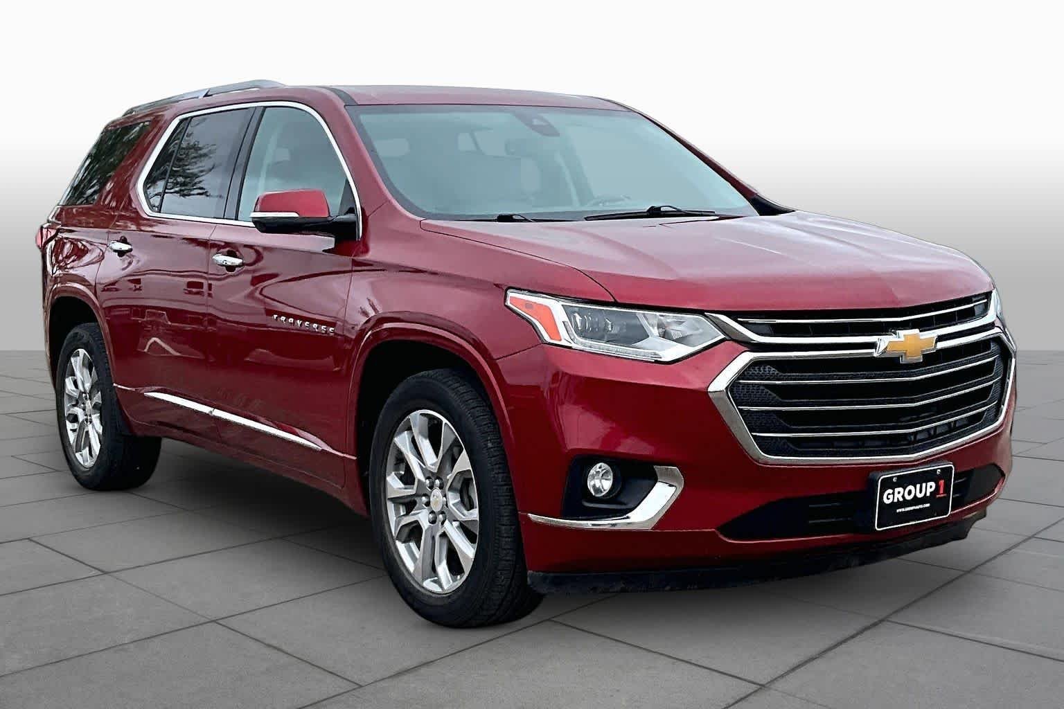Used 2018 Chevrolet Traverse Premier with VIN 1GNERKKW3JJ268858 for sale in Lubbock, TX