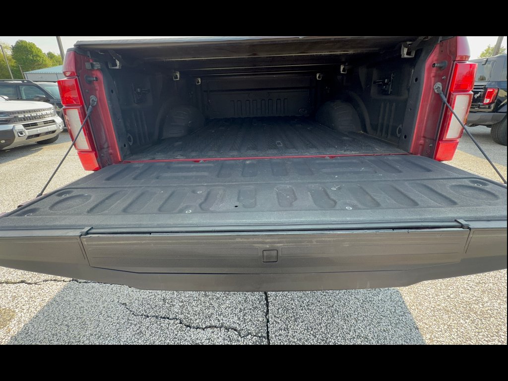 Used 2020 Rapid Red Metallic Tinted Clearcoat Ford Lariat image 4