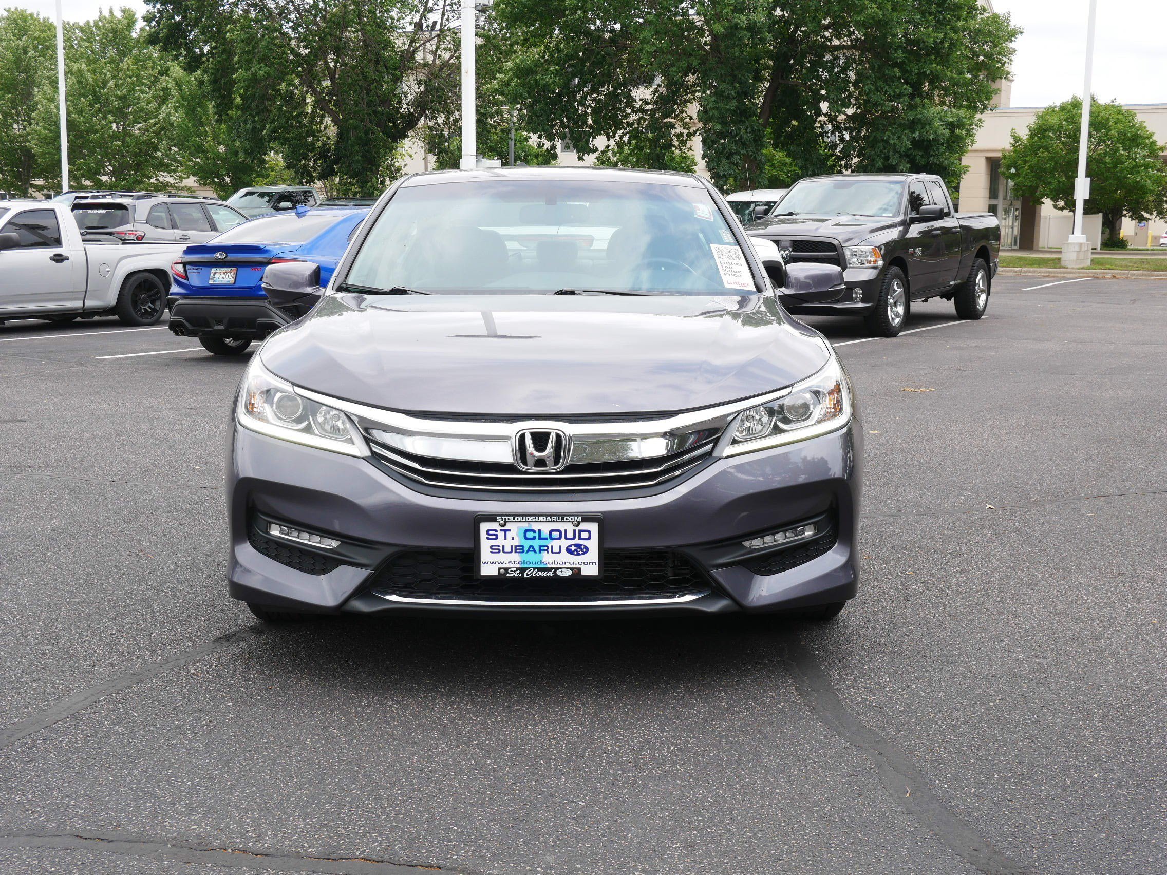 Used 2017 Honda Accord EX-L with VIN 1HGCR2F80HA013012 for sale in Saint Cloud, Minnesota