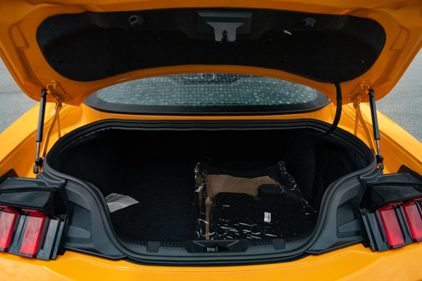 New 2026 Orange Fury Metallic Tri-coat Ford EcoBoost® Premium Fastback image 9