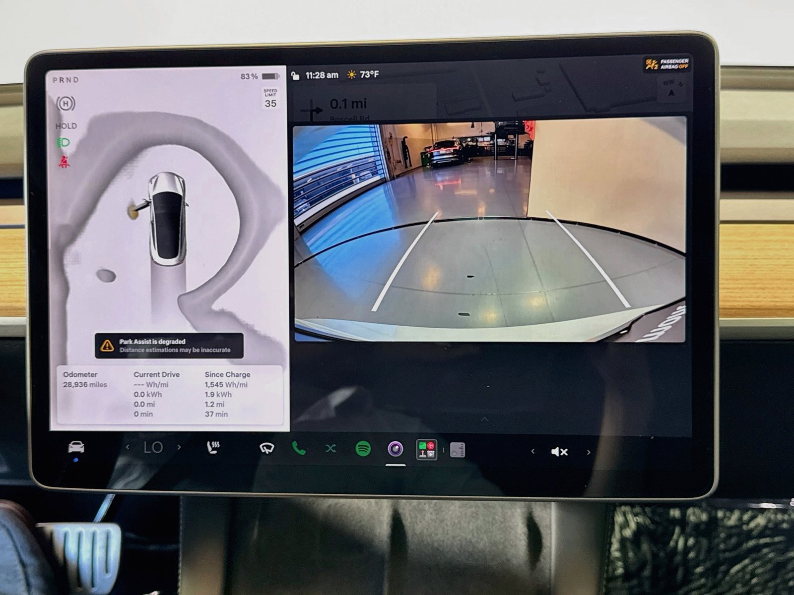 Used 2023 Pearl White Multi-Coat Tesla Performance image 18