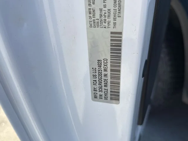 Used 2025 White Ram High Roof image 12