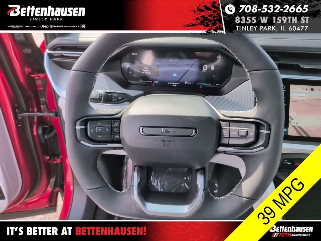 New 2026 Red Hot Pearl-Coat Exterior Paint Jeep Limited image 16