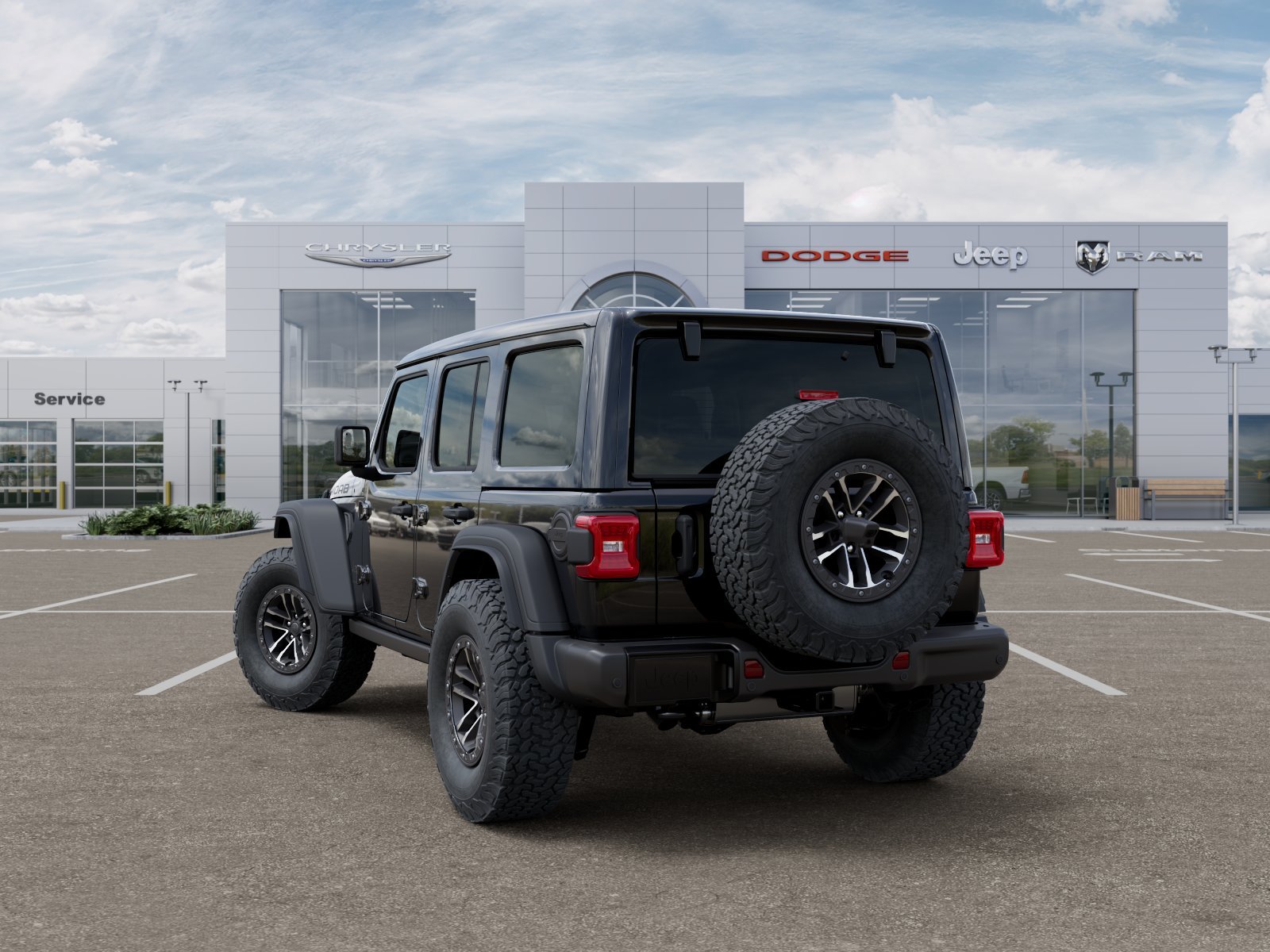 New 2026 Black Clear-Coat Exterior Paint Jeep 4-Door Moab 392 4x4 image 3