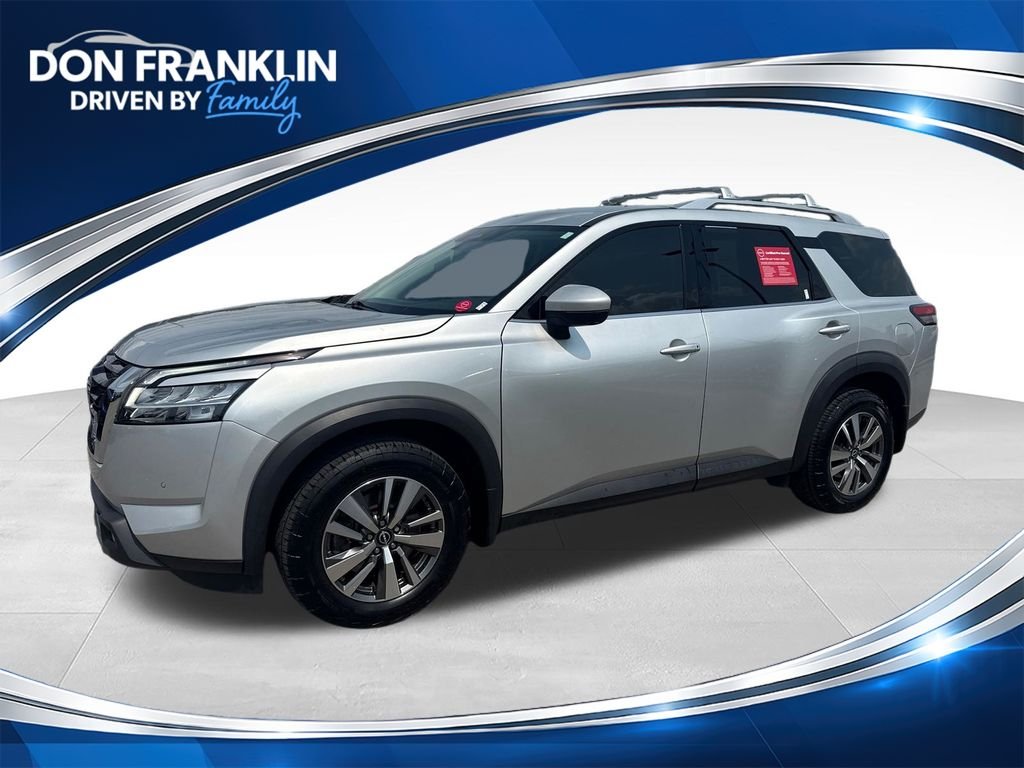 Certified Used 2023 Silver Nissan SL image 1