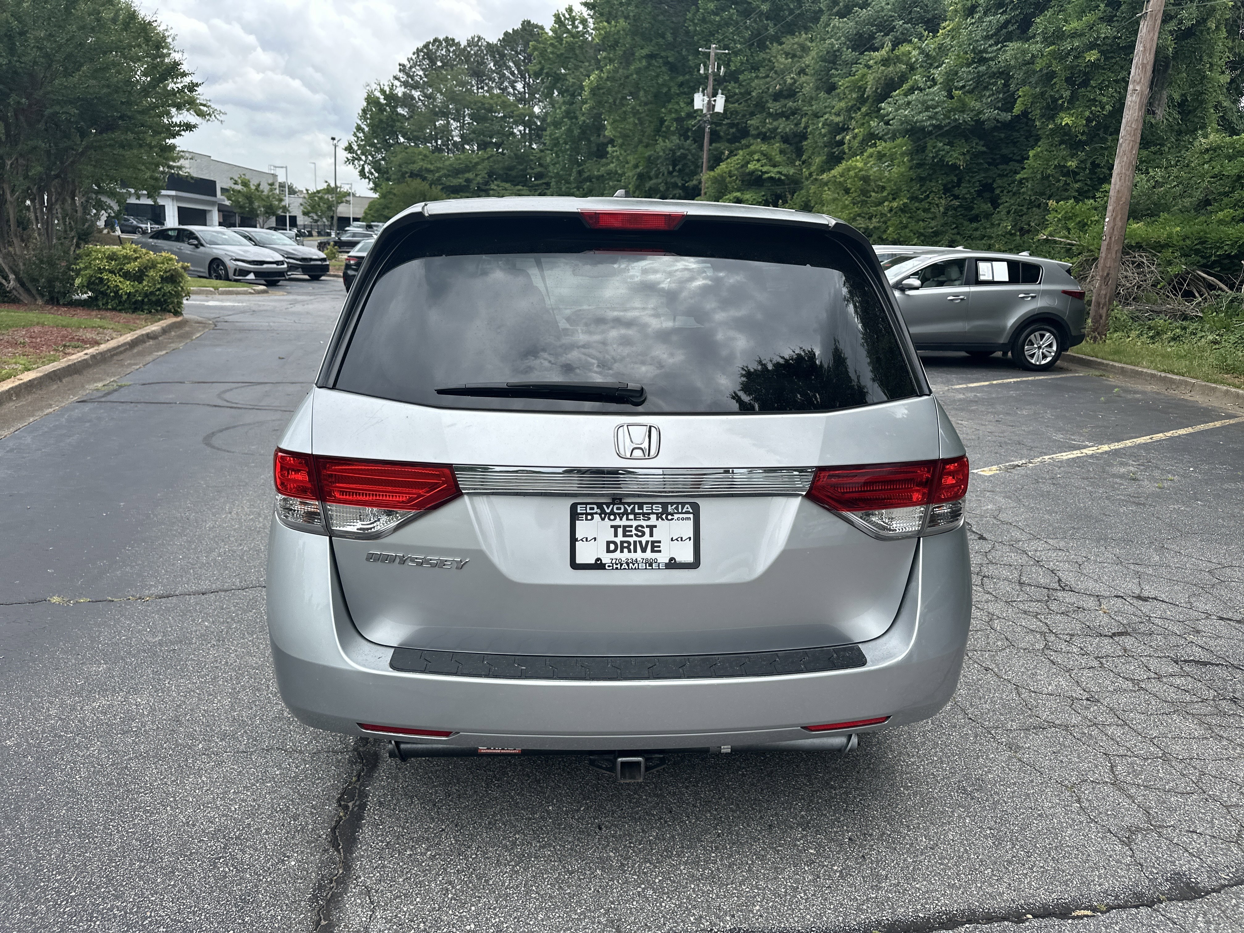 Used 2014 Alabaster Silver Metallic Honda EX-L image 7
