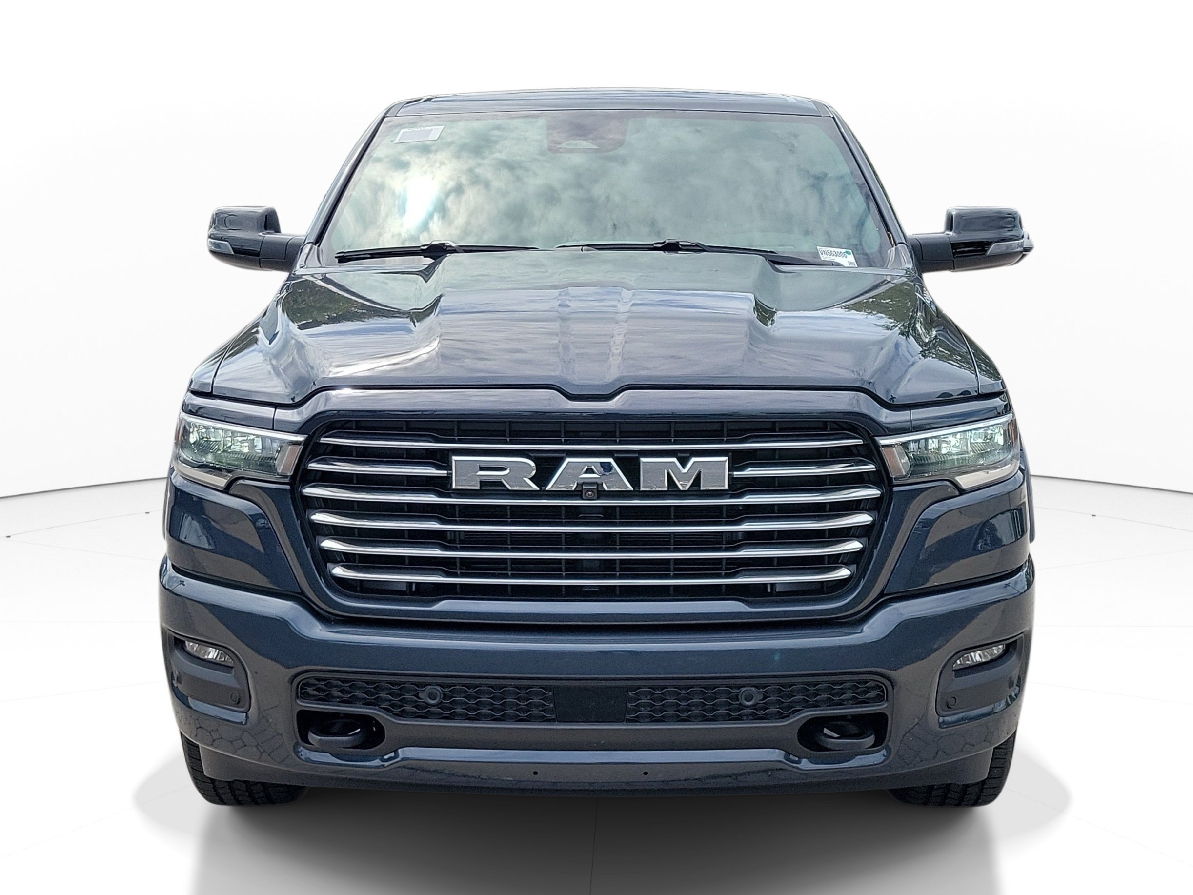 New 2027 Forged Blue Metallic Exterior Paint RAM Laramie image 2