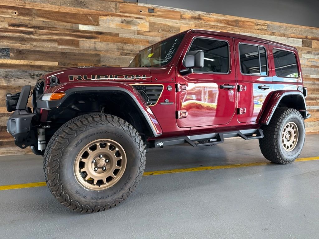 Used 2021 Snazzberry Pearlcoat Jeep Unlimited Rubicon 392 image 11