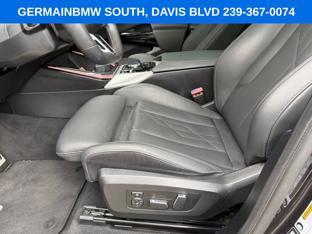 Certified Used 2025 Dark Graphite BMW M50 xDrive image 16