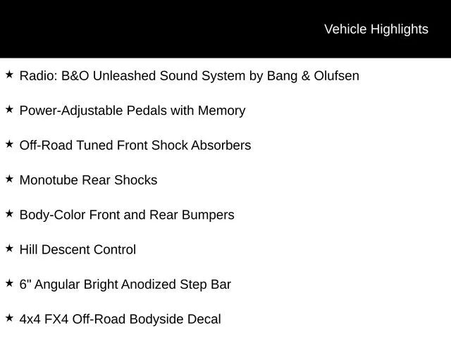 New 2026 Agate Black Metallic Ford Lariat image 7