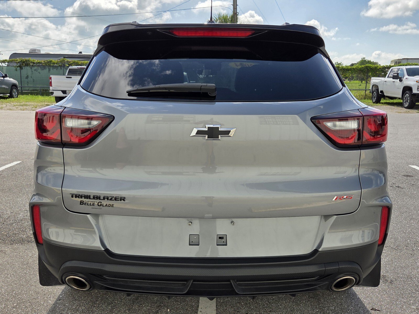 Used 2024 Sterling Gray Metallic Chevrolet RS image 4