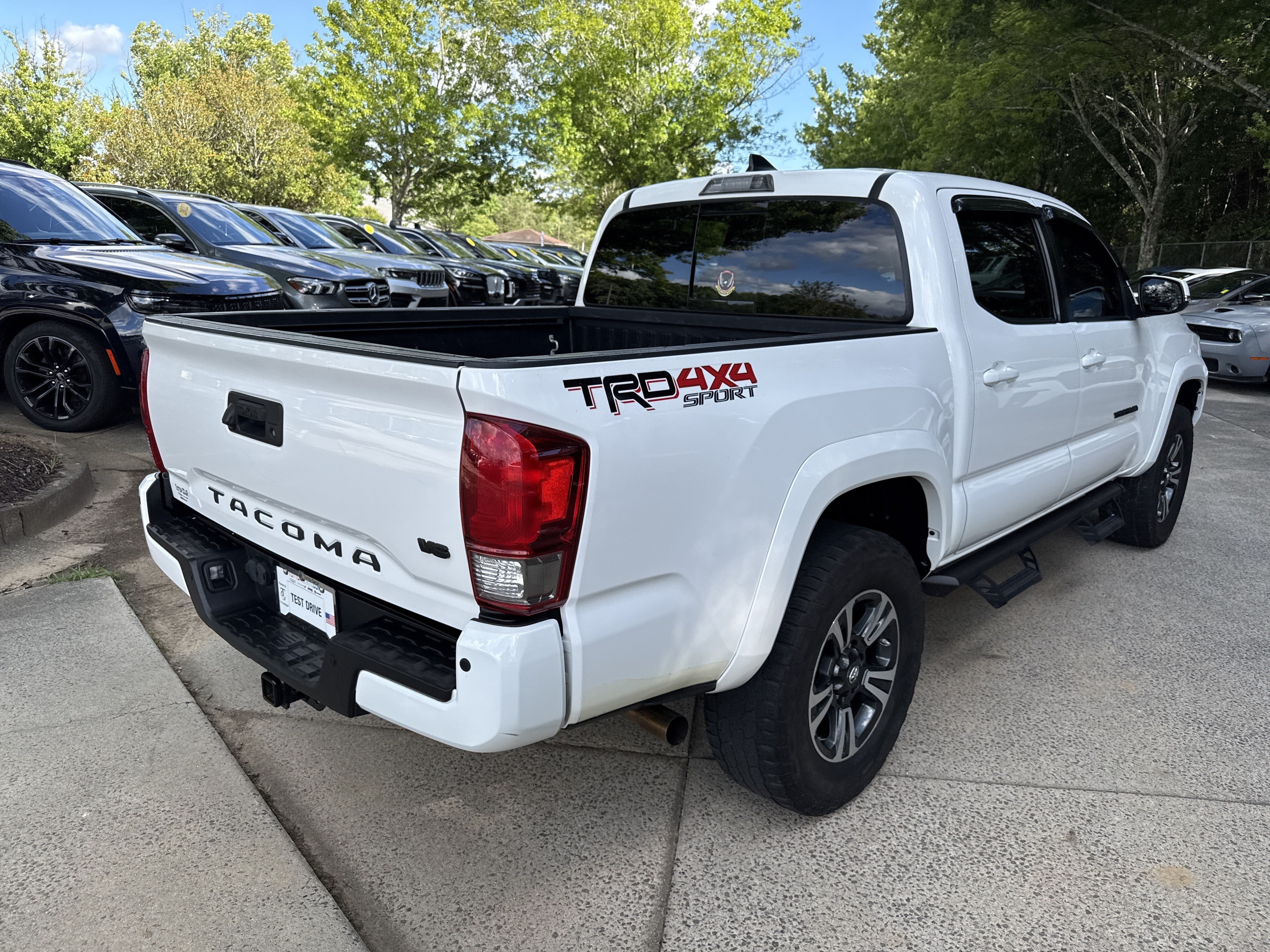 Used 2017 Super White Toyota TRD Sport image 7