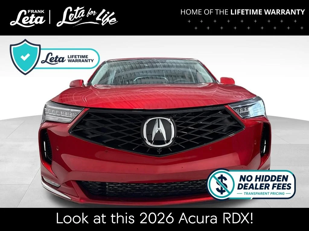 New 2026 Performance Red Pearl Acura Advance Package image 11
