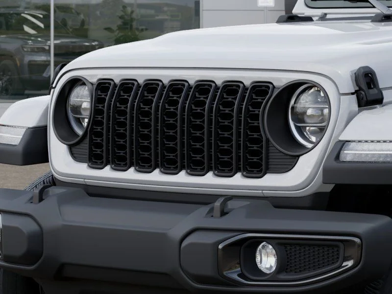 New 2026 Bright White Clear-Coat Exterior Paint Jeep Sport S image 11