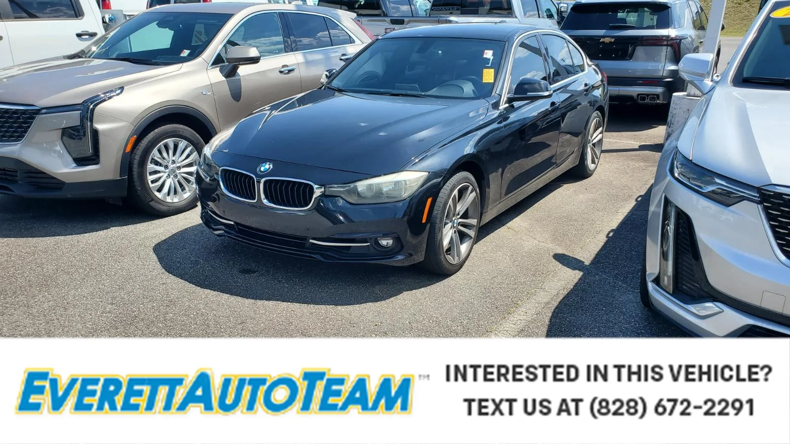 Used 2017 Black Sapphire Metallic BMW 330i image 1