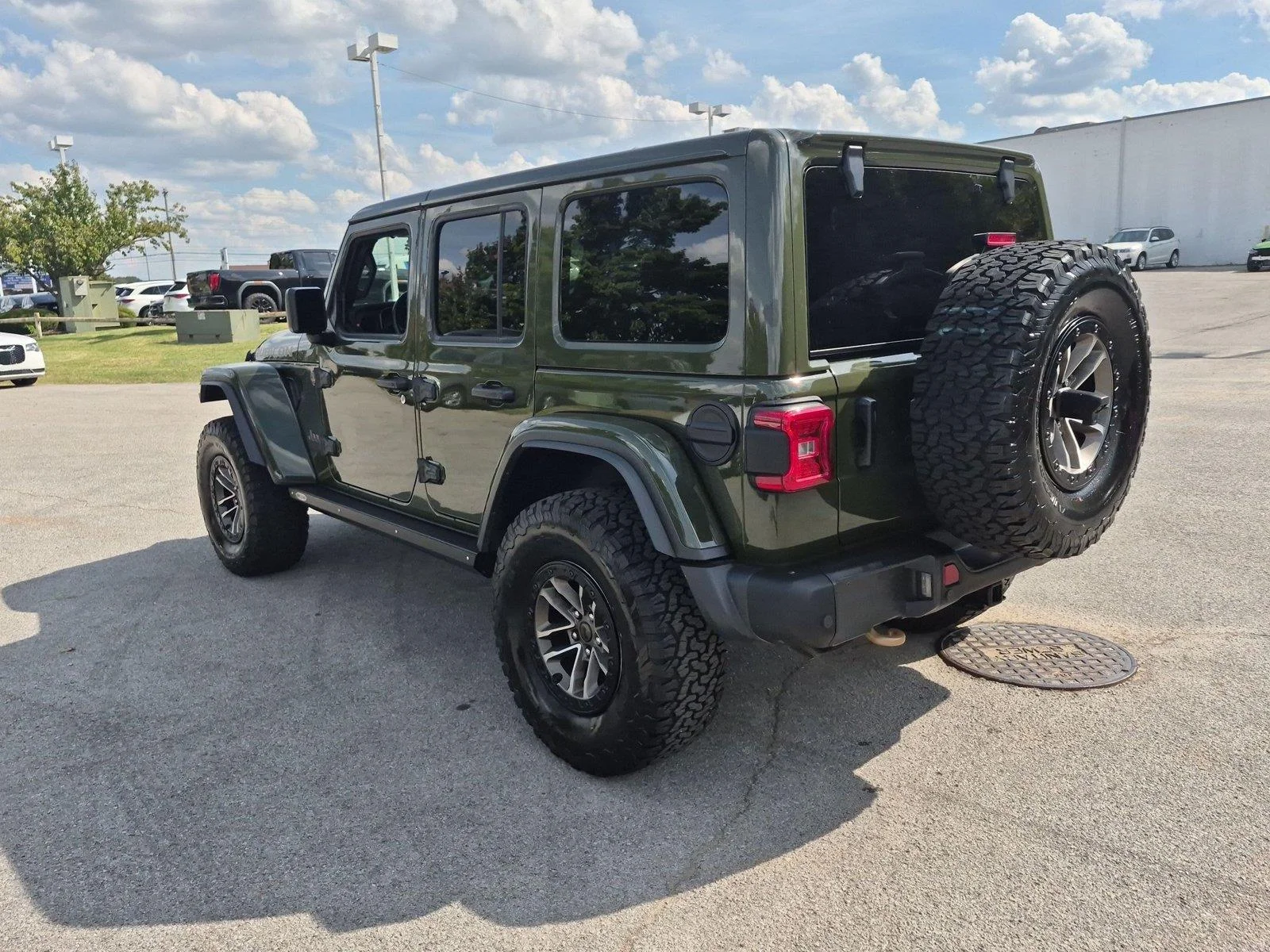Used 2024 Sarge Green Clearcoat Jeep Rubicon 392 image 3