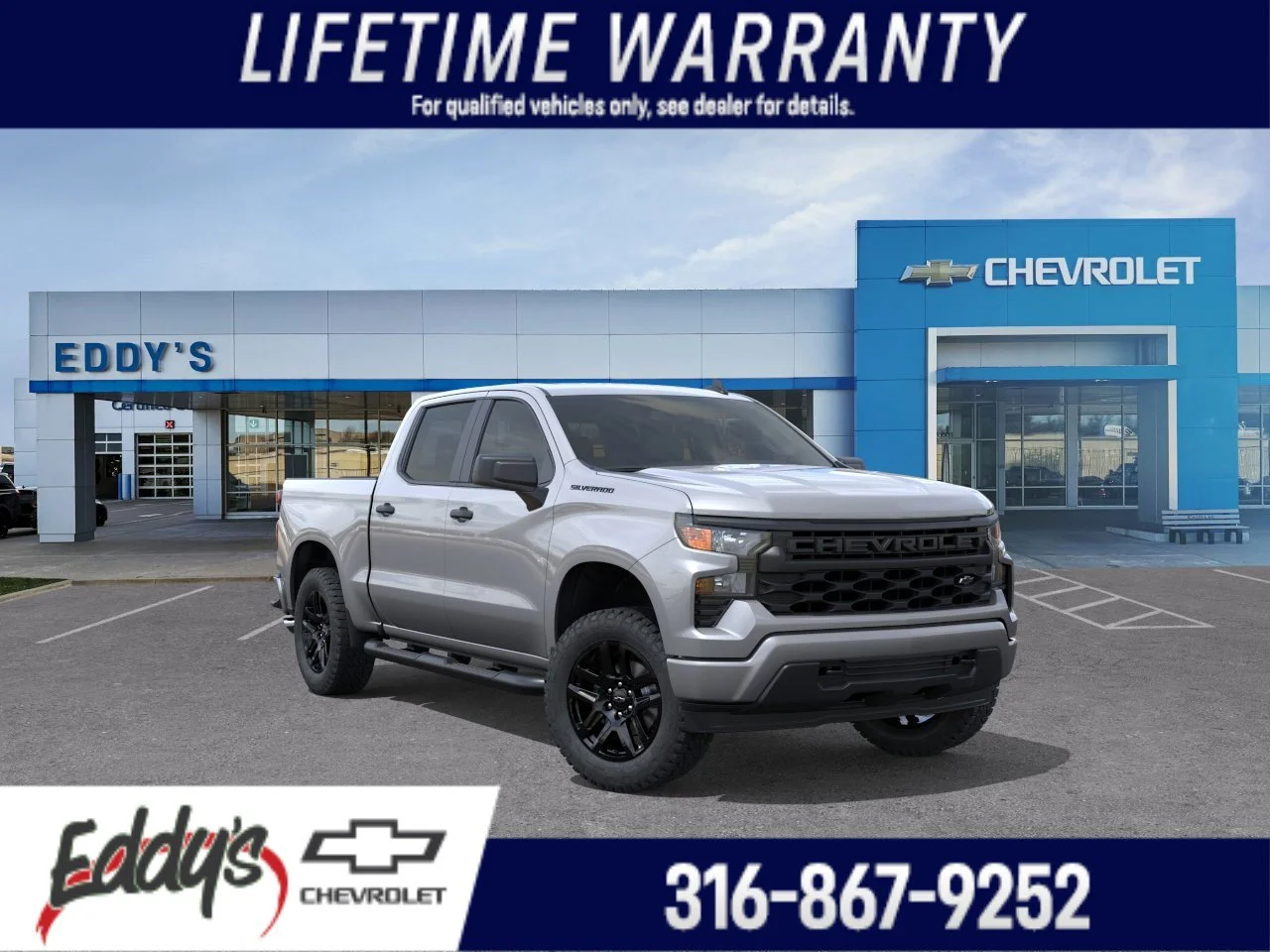 2026 Chevrolet Silverado 1500 Custom Crew Cab Short Box's photo