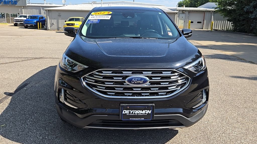 Used 2024 Black Ford Titanium image 3