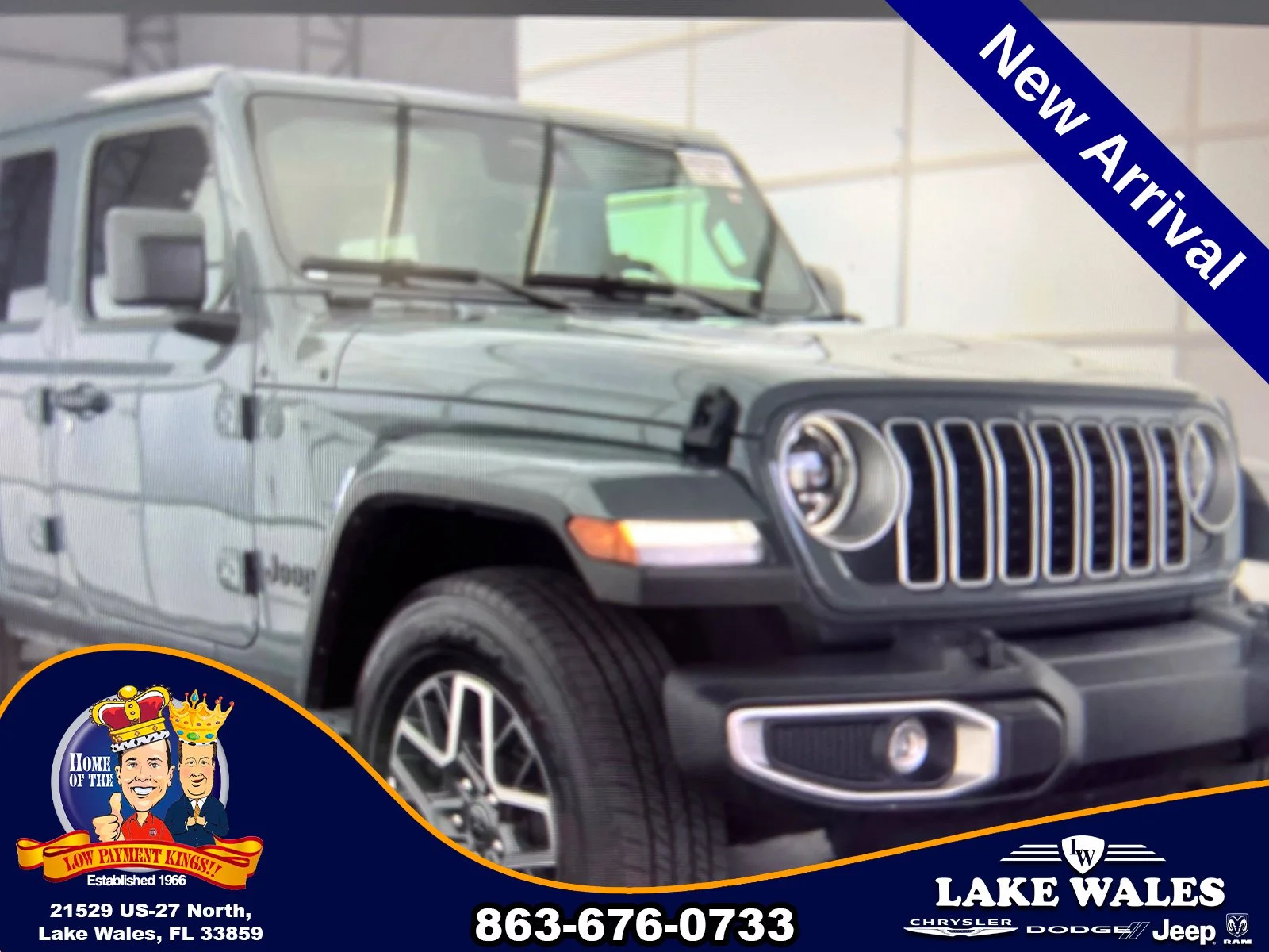 Used 2026 Gray Jeep Sahara image 6