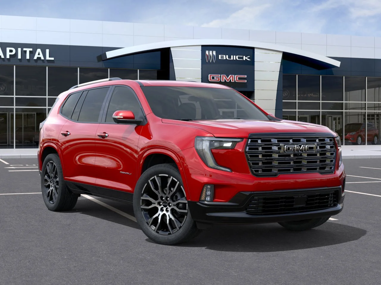 New 2026 VOLCANIC RED TINTCOAT GMC Denali Ultimate image 7
