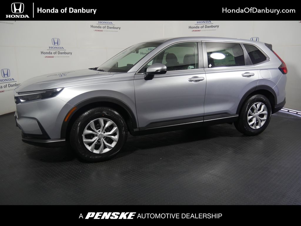 New 2026 Solar Silver Metallic Honda AWD LX image 1