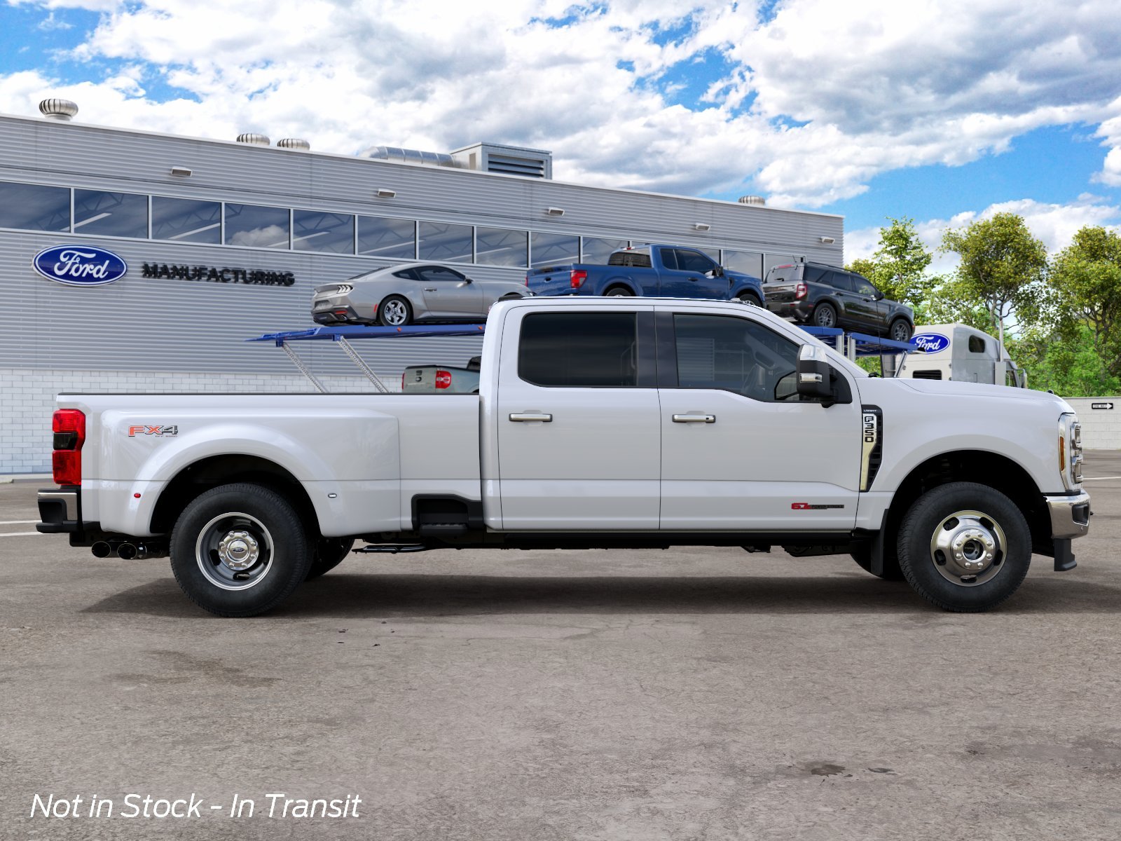 New 2027 Star White Metallic Tri-Coat Ford F-350® Lariat® image 5