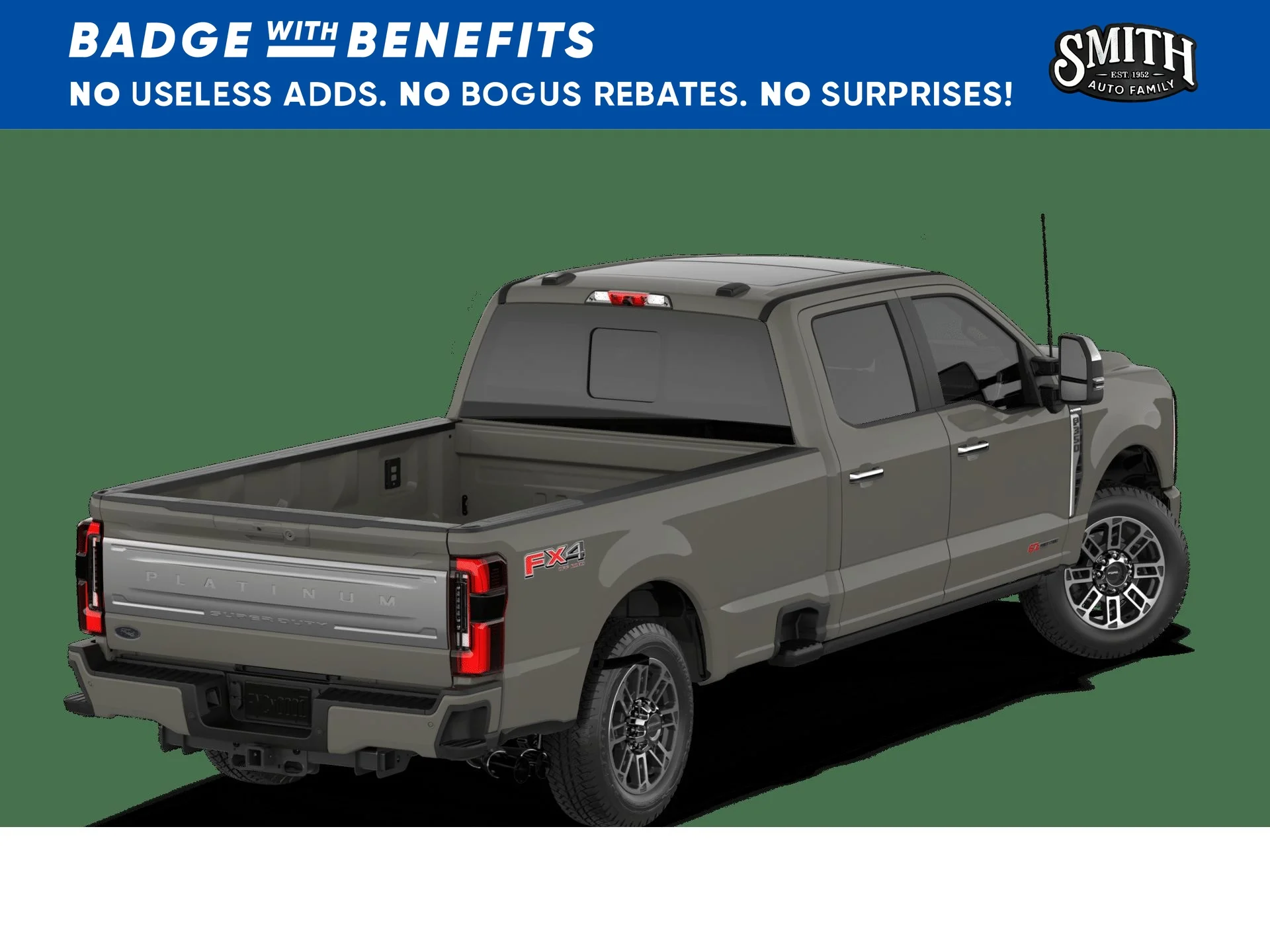 New 2027 Marsh Gray Metallic Ford F-350® Platinum® image 4