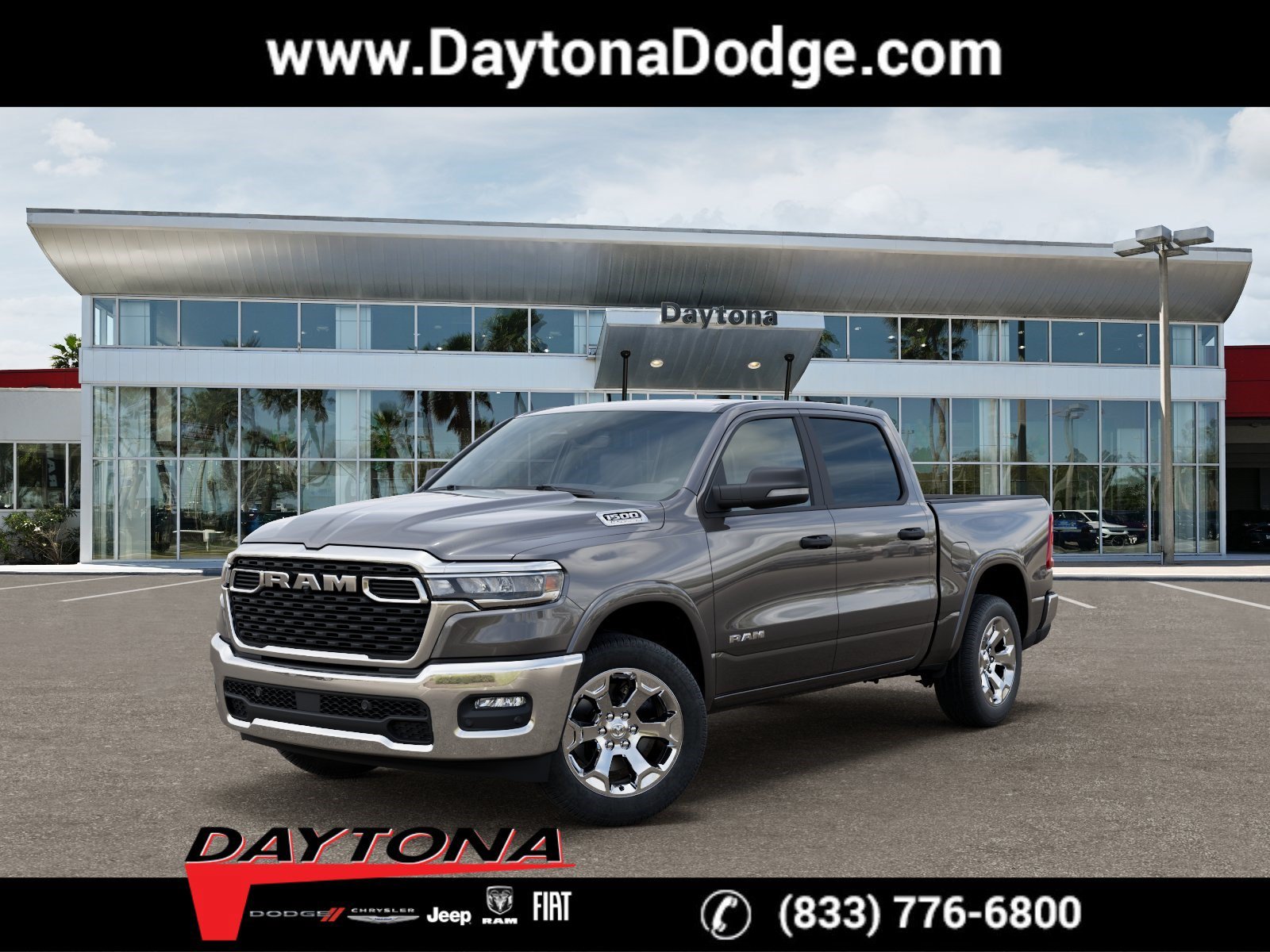 New 2026 Granite Crystal Metallic Clearcoat RAM Big Horn image 1