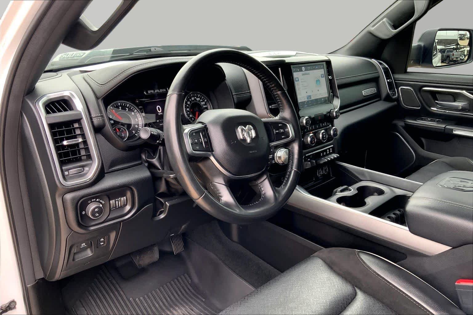 Used 2022 Bright White Clearcoat Ram Laramie image 17