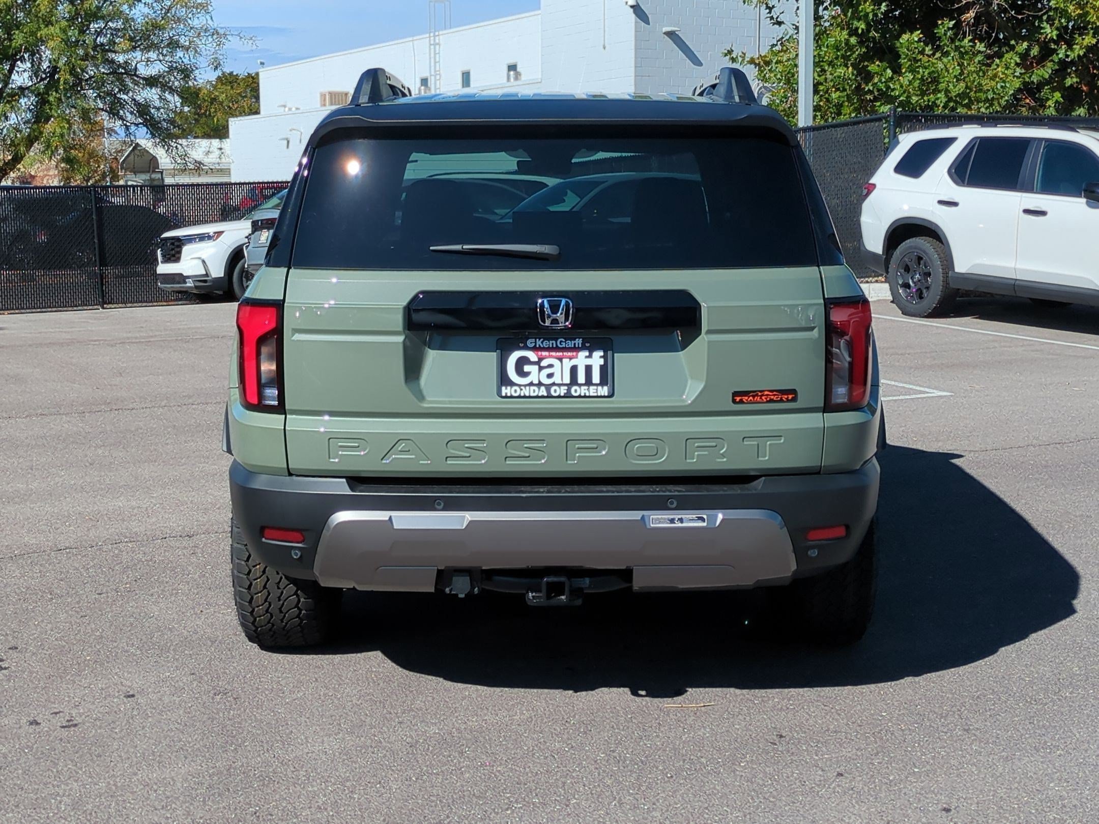 New 2026 Ash Green Metallic Honda TrailSport Elite image 4